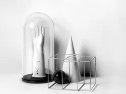 Oyonhard Hand in Dome and Geometric Decor 3D model