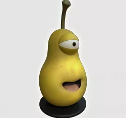 Pear Guy Free 3D model