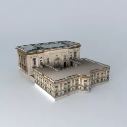 Piratini Palace Free 3D model