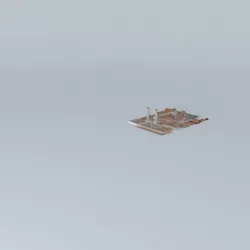 Plan of Saint Gall Free 3D model