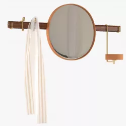 Poltrona Frau Wall Mirror 3D model