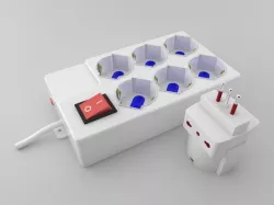 Power Socket Extension 3D model