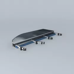 Princess Juliana International Airport Free 3D model