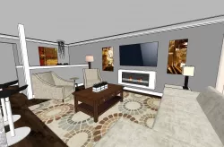 Renovated Half Duplex Free 3D model