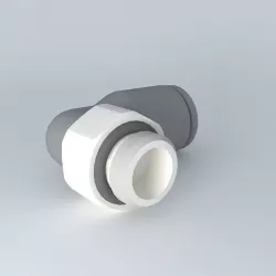 Round male angled stitching diameter 8  G1 48 Free 3D model