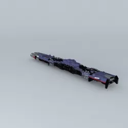 SB Comanche Dreadnought Cheyenne class Free 3D model