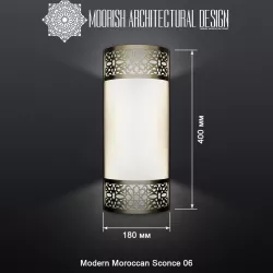 Sconce for bathroom Modern Moroccan Sconce 06 3D model