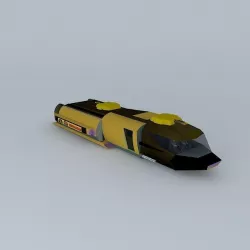 SCS Sea King Su4 6 battle space shuttle class Free 3D model