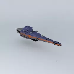 SD Spear Destroyer class Free 3D model