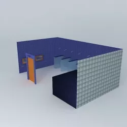 Shower Free 3D model