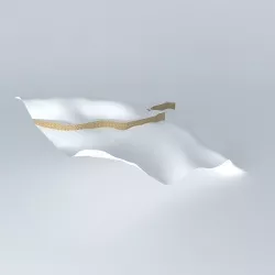 SketchyPhysics Terrain Road Track Free 3D model