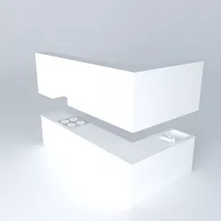 Small Kitchen Free 3D model