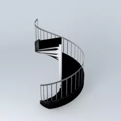 Spiral Staircase Free 3D model