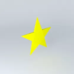 star star Free 3D model