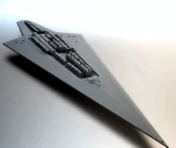 STAR WARS - EXECUTOR class Super Star Destroyer  Low-poly 3D model