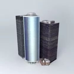 State Street, New York City Free 3D model