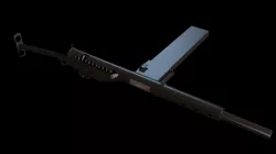 Sten Mark II Submachine Gun Low Polygon Model Low-poly  3D model