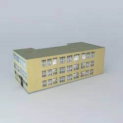 Stephen Elijah House Basic School IllÃ©shÃ¡za NovÃ½ Å½ivot Free 3D model