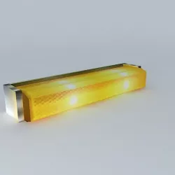 Strip Light Free 3D model