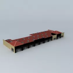 Strip Mall Free 3D model