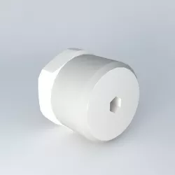 Tapered male angled stitching diameter 4 R3  8 Free 3D model