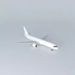 Template Boeing 757 200PF Free 3D model