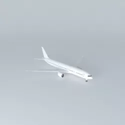 Template Boeing 777 EDITED! Free 3D model