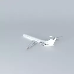 Template  Illyushin Free 3D model