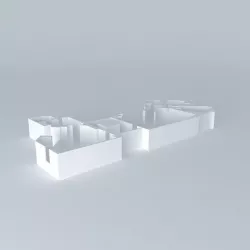the big bang theory apartments Free 3D model