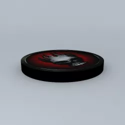 The Offspring Skull Master Logo Free 3D model
