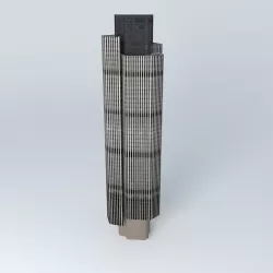 Tower 42, London Free 3D model