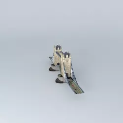 Tower Bridge, London Free 3D model