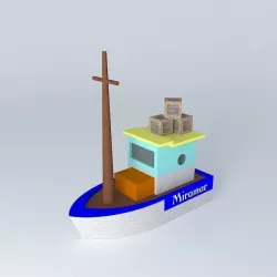 toy boat toy boat Free 3D model