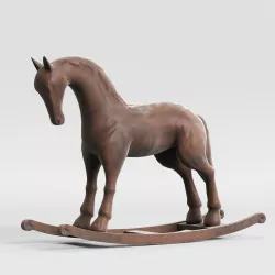 Toy horse 3D model