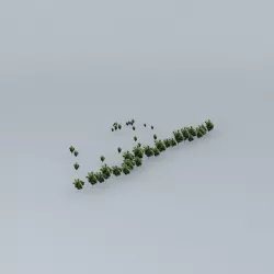 Trees on the Port Part 06 Free 3D model