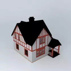 Tudor House Free 3D model
