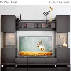 TV wall unit 2 3D model