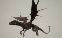 Undead Dragon Low-poly  3D model