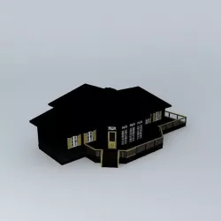 Vacation House Free 3D model