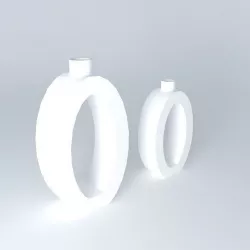 vasos vases Free 3D model