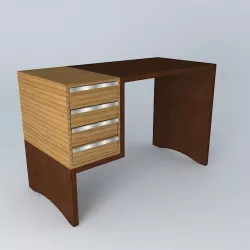 Vitoria desk desk victory Free 3D model