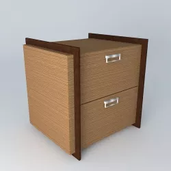 Wire nightstand criado mudo Wire Free 3D model
