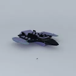 XES451 Falcon Corvette class Free 3D model