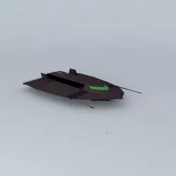 XF HALF Assault fighter class Free 3D model