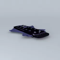 XS461 Alpha Space carrier class Free 3D model