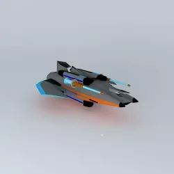 XW Harpoon weapon class Free 3D model