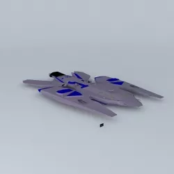 Y401D Vampire Mogders destroyer class Free 3D model