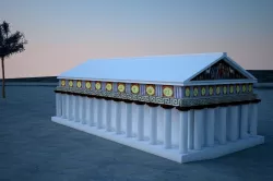 Zeus Temple 3D Model Free 3D model