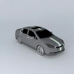 2014 Alpha VTS RS Spec SÃ¡ber Turbo Free 3D model