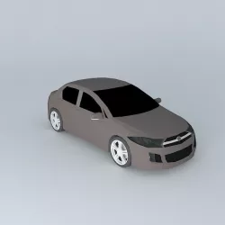2014 Delta Spoiler Travios Free 3D model